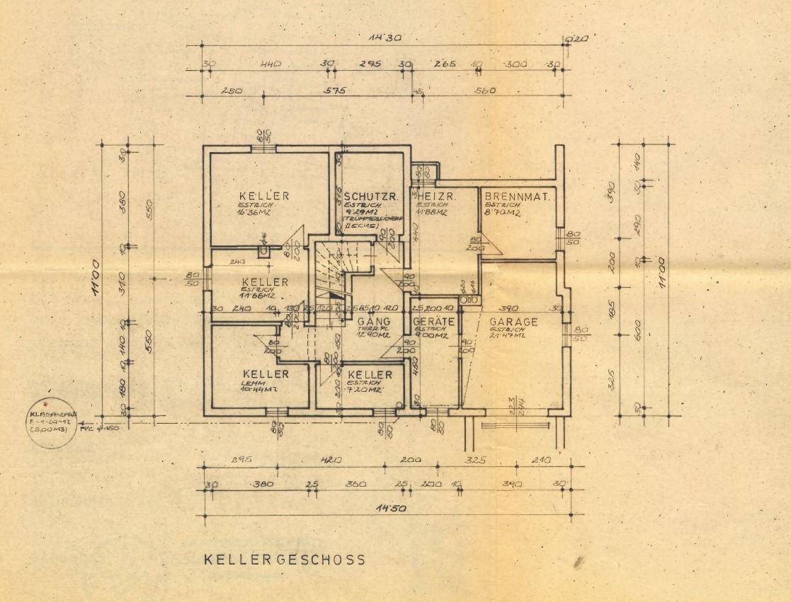 KG Grundriss