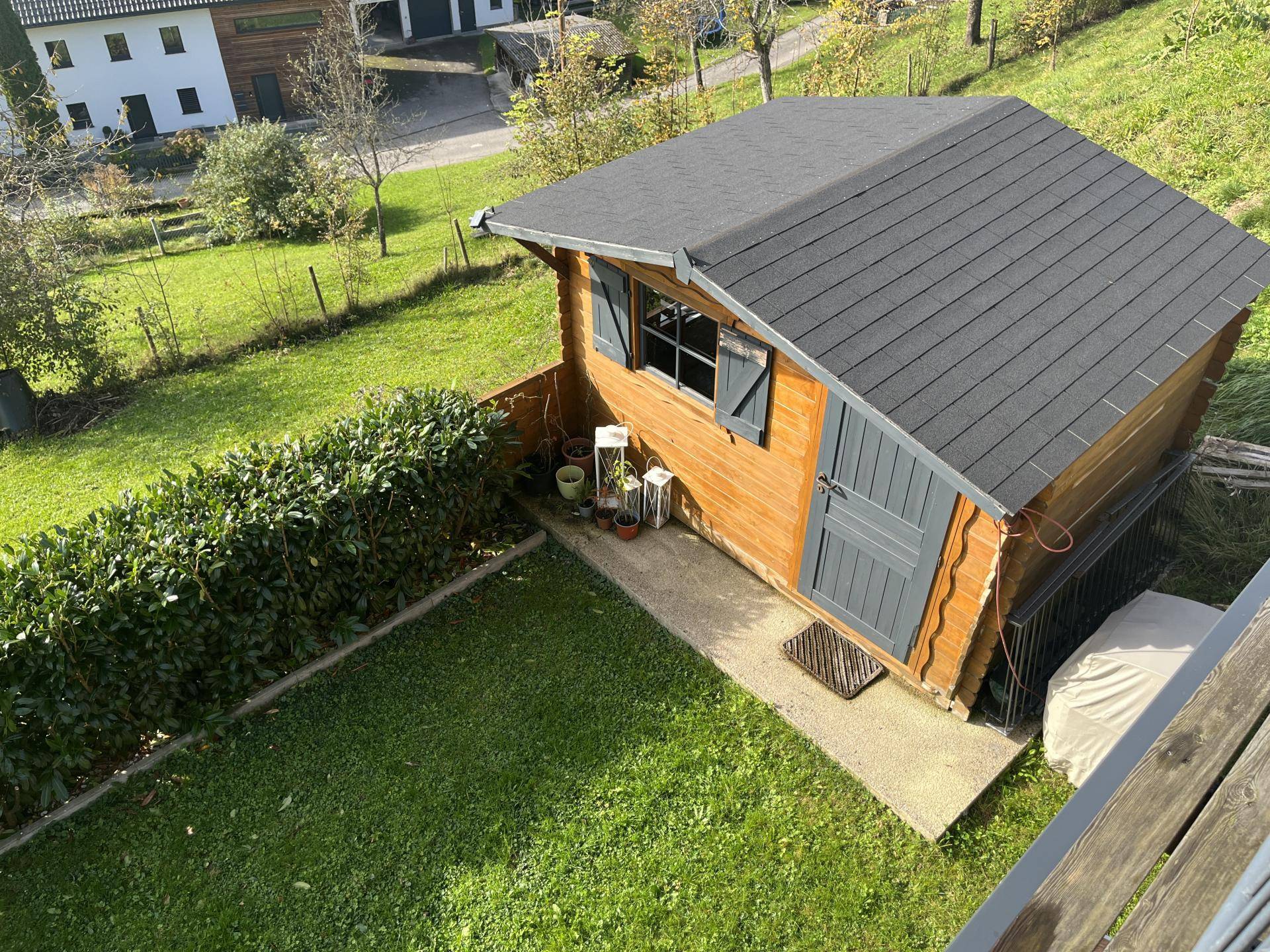 Gartenhütte mit Sauna