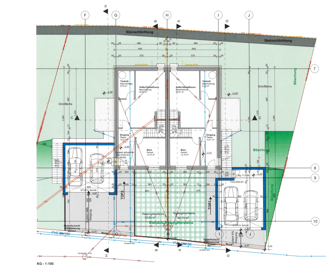 Plan Kellergeschoss