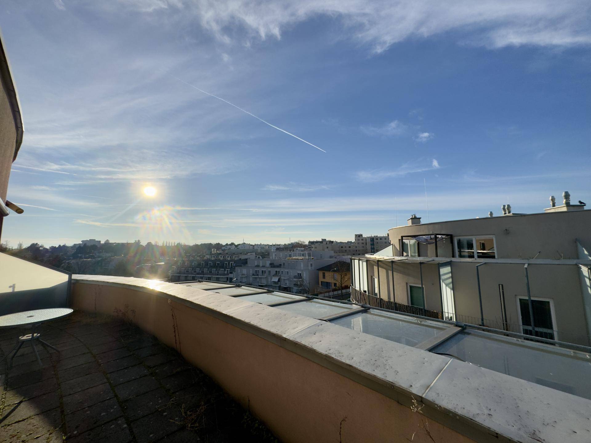 Ausblick Terrasse 2. Ebene