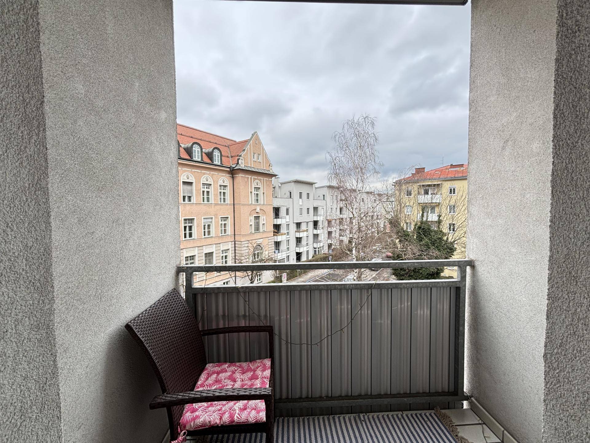 Balkon in der Küche