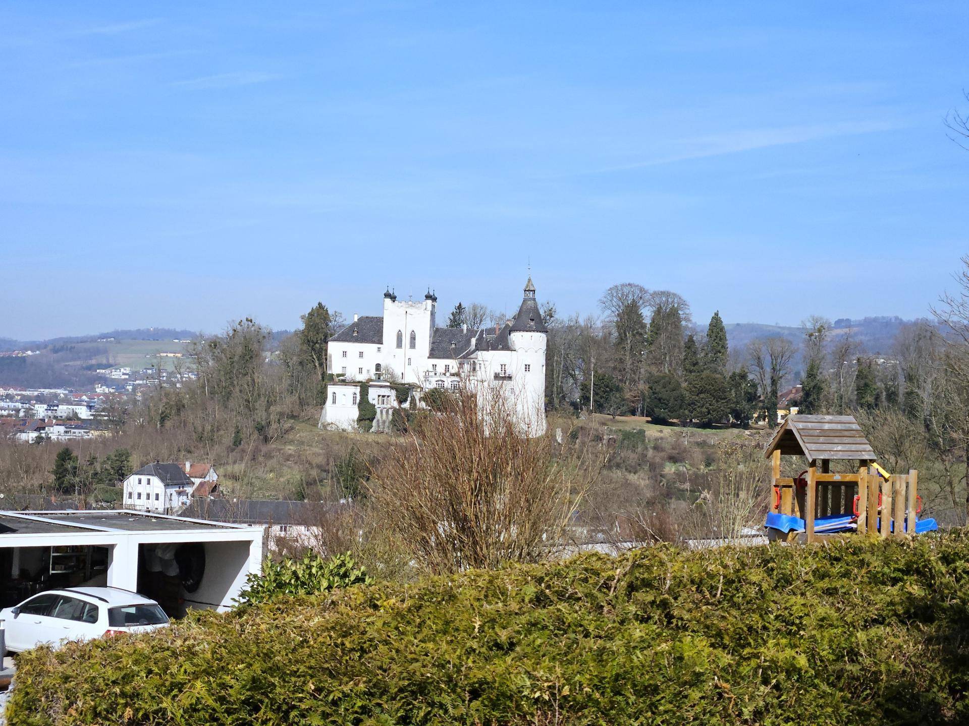 Aussicht nach Nord-West/Schloss Ottensheim