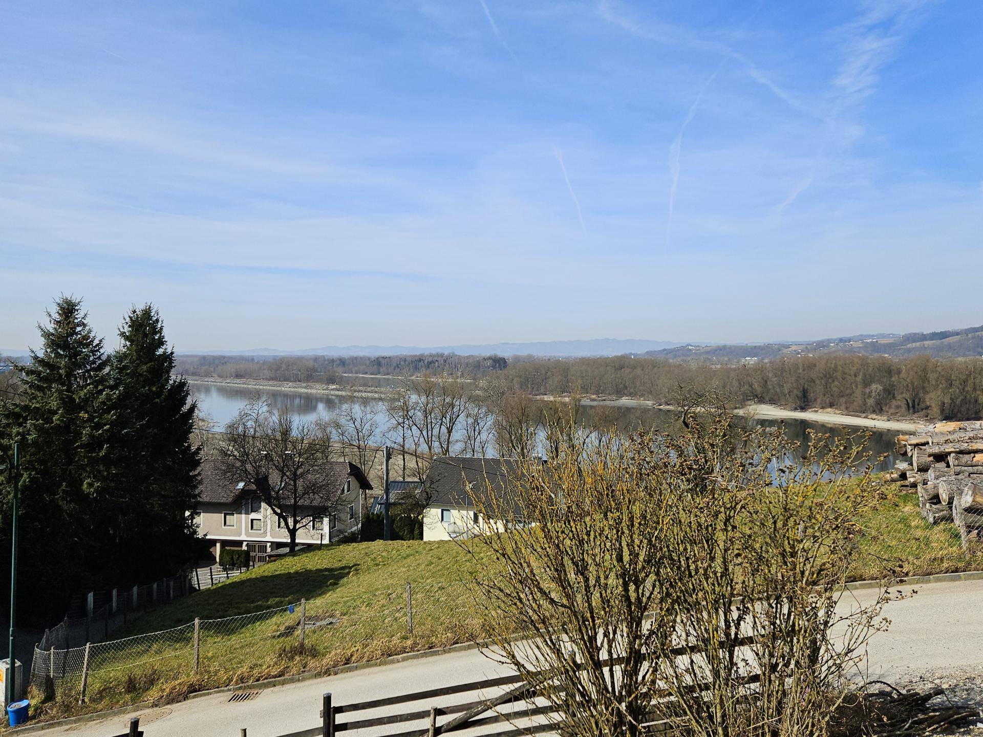 Grundstück Ausssicht nach Westen