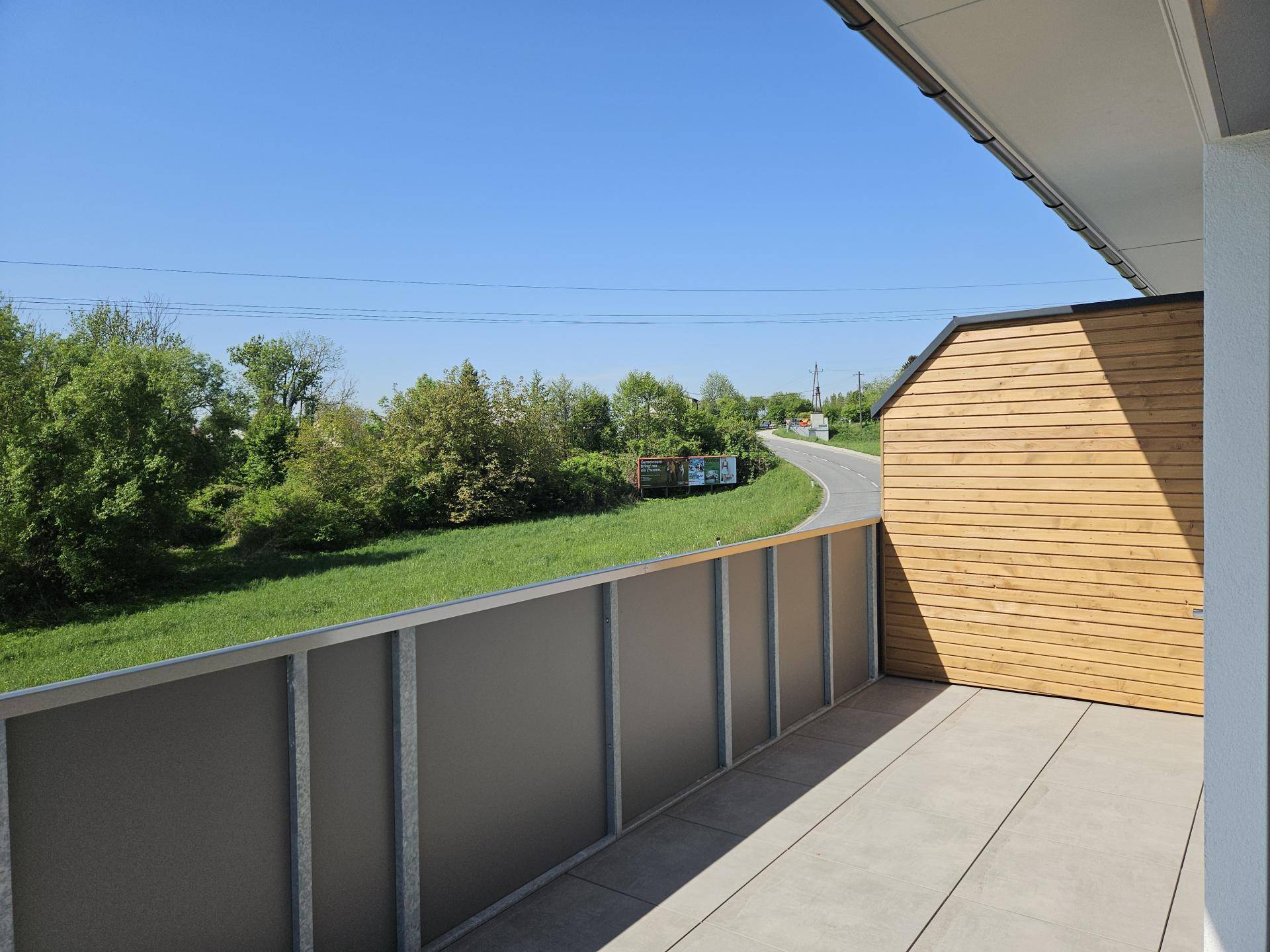 Balkon - Aussicht West