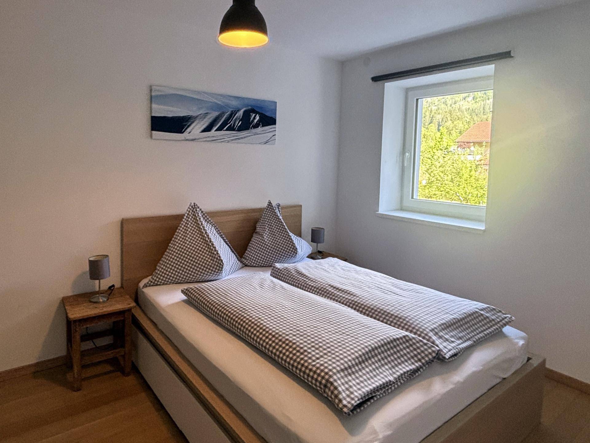 Gartennwohnung Schlafzimmer