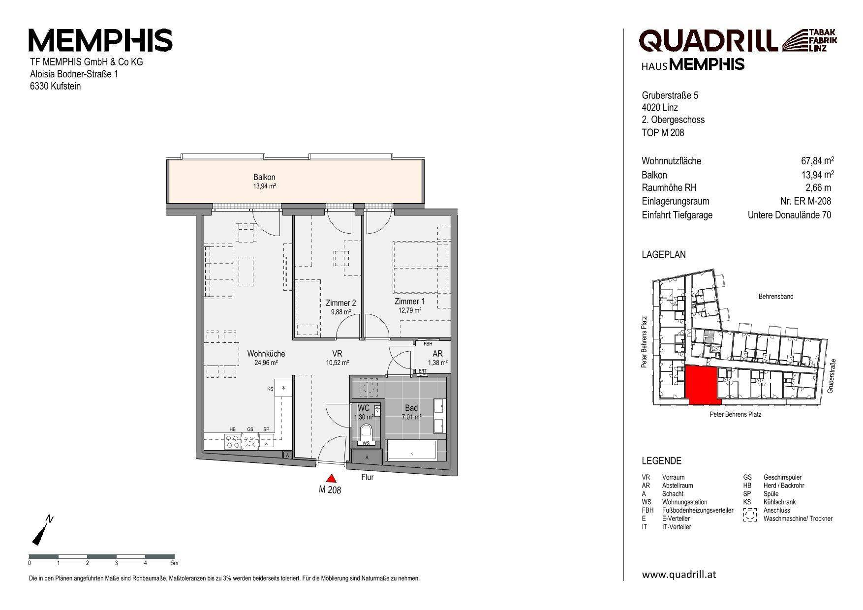 Grundriss TOP M208