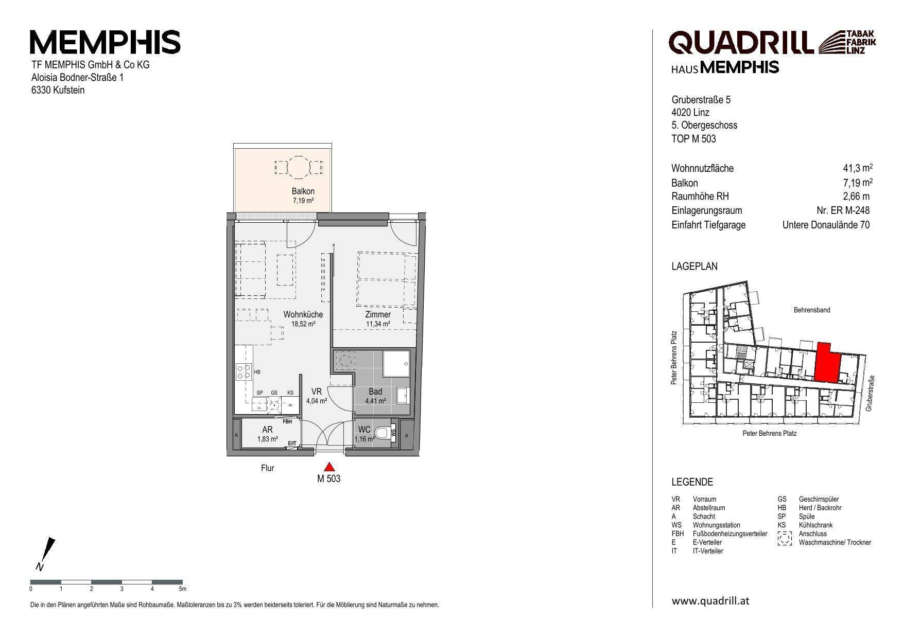 Grundriss TOP M503