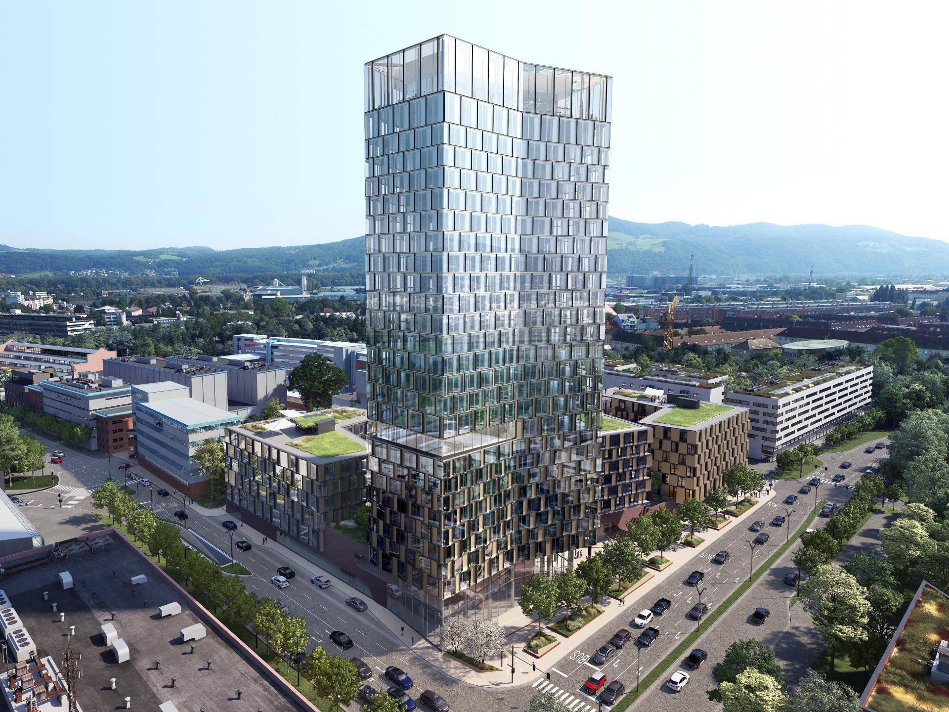 Quadrill_Linz_Turm_Frontal_Symbolbild