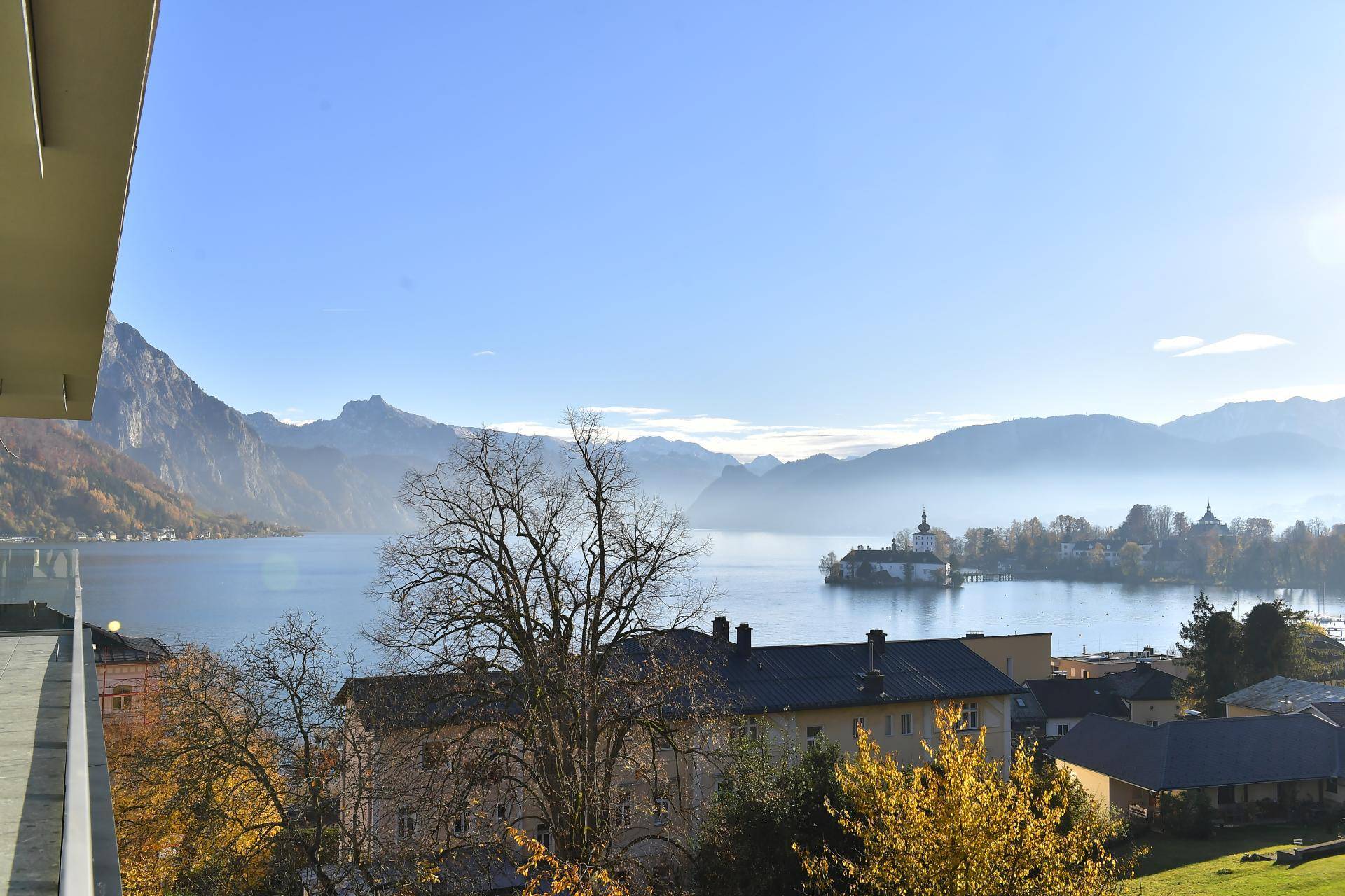 Drohnenaufnahme Schloss Orth