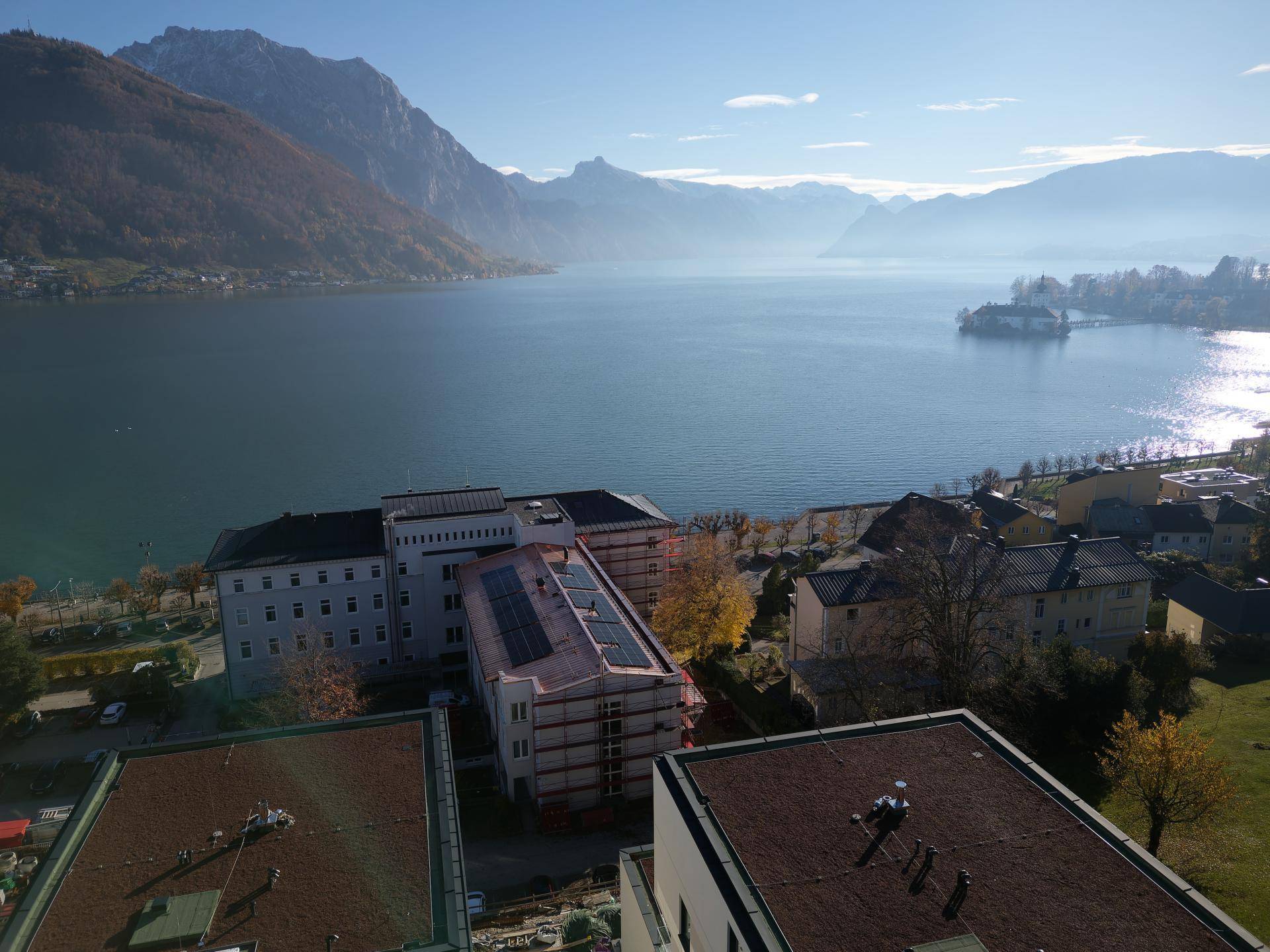 Drohnenaufnahme Seepanorama