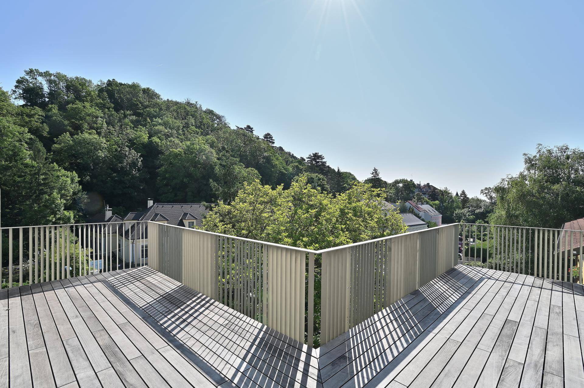 Balkon Ausblick