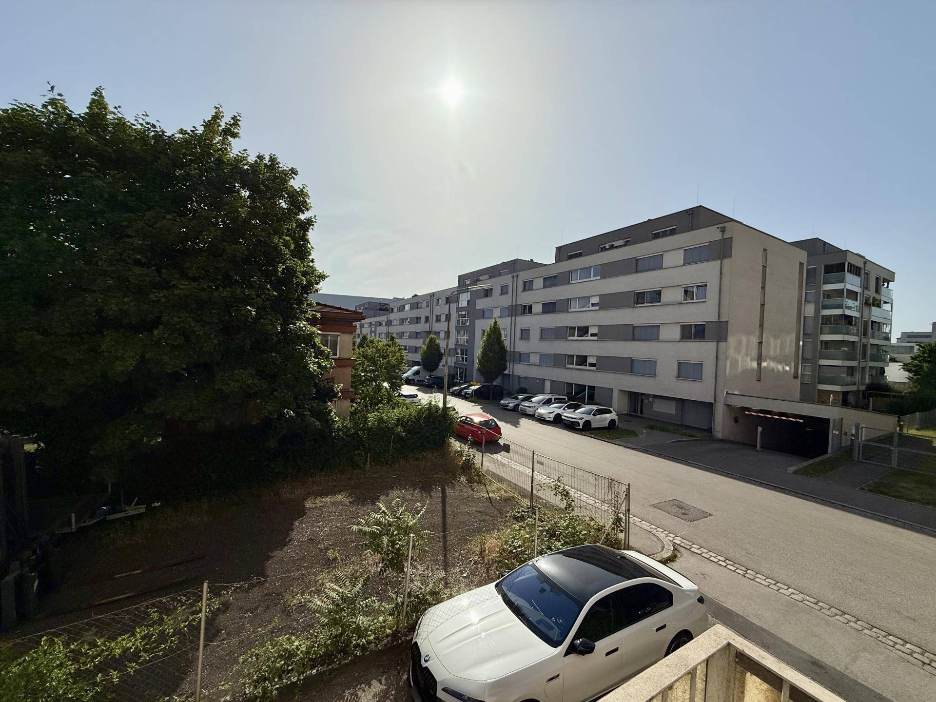 Ausblick Balkon