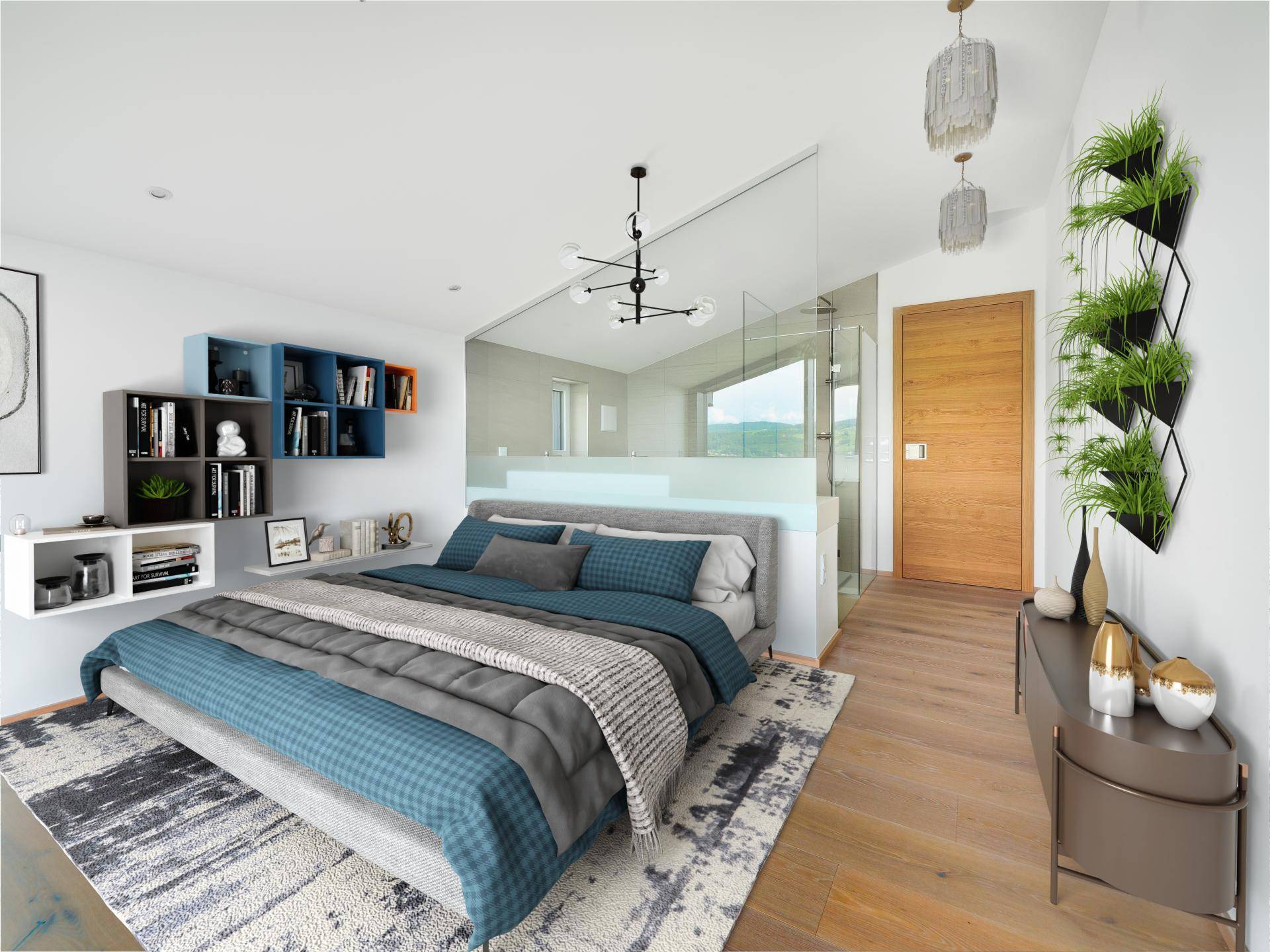Master Bedroom - visualisierte Wohnidee