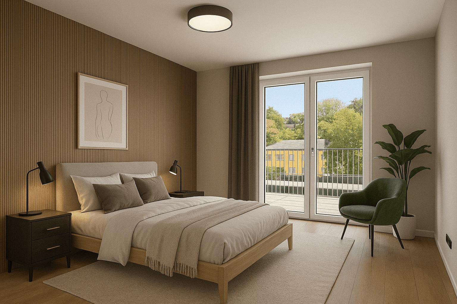 Schlafzimmer - Musterbeispiel