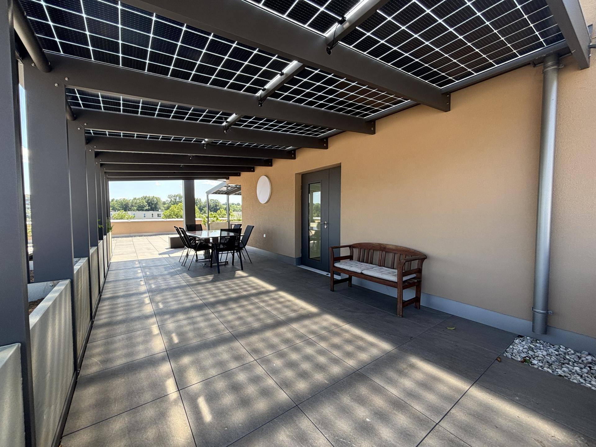 Eingang Dachterrasse