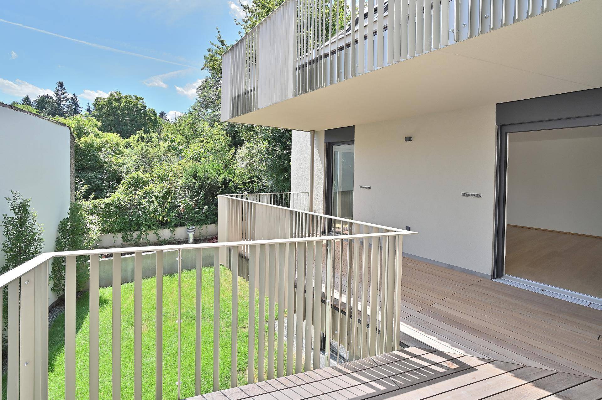 Ausblick Balkon