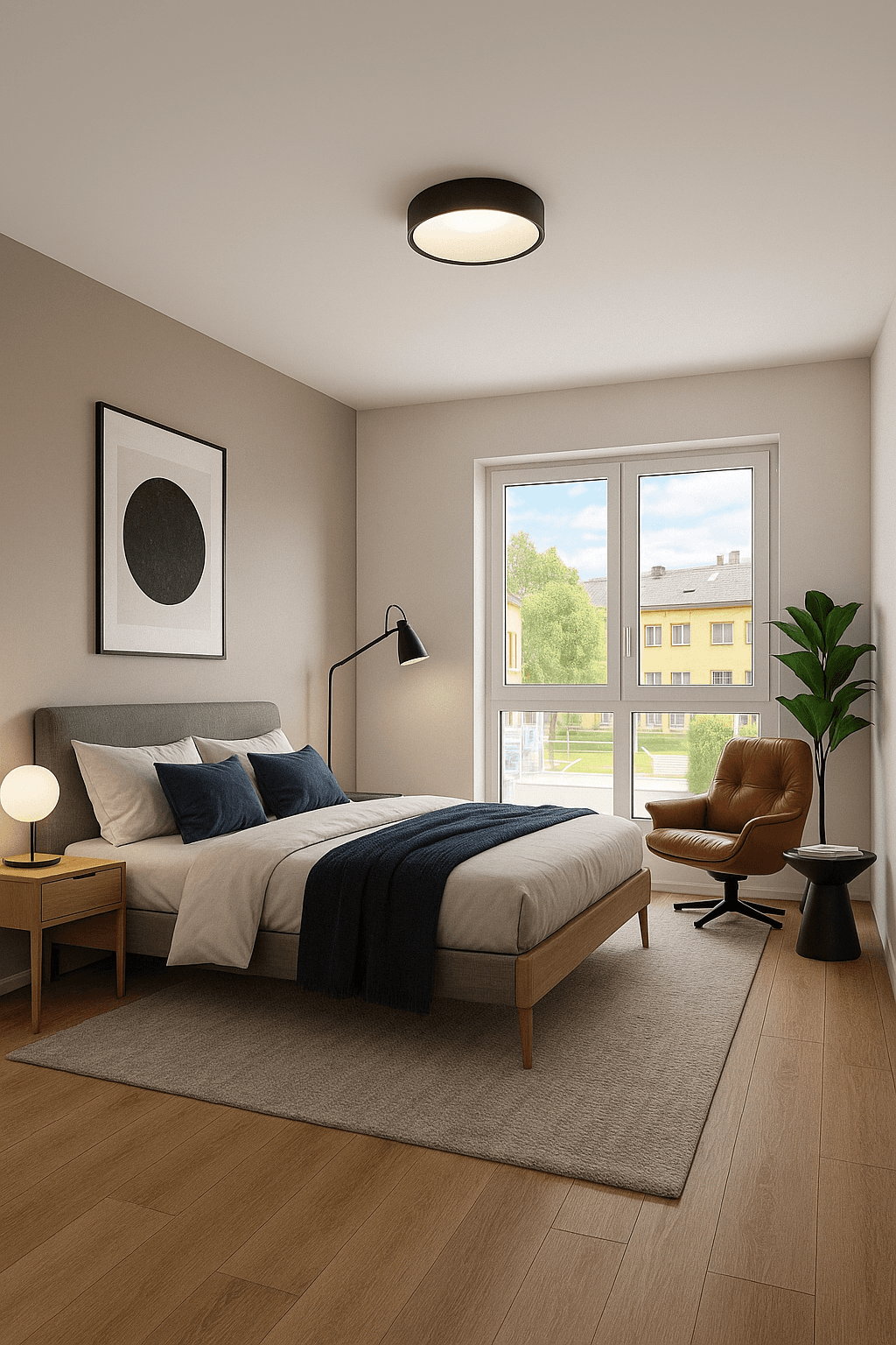 Schlafzimmer Musterbeispiel