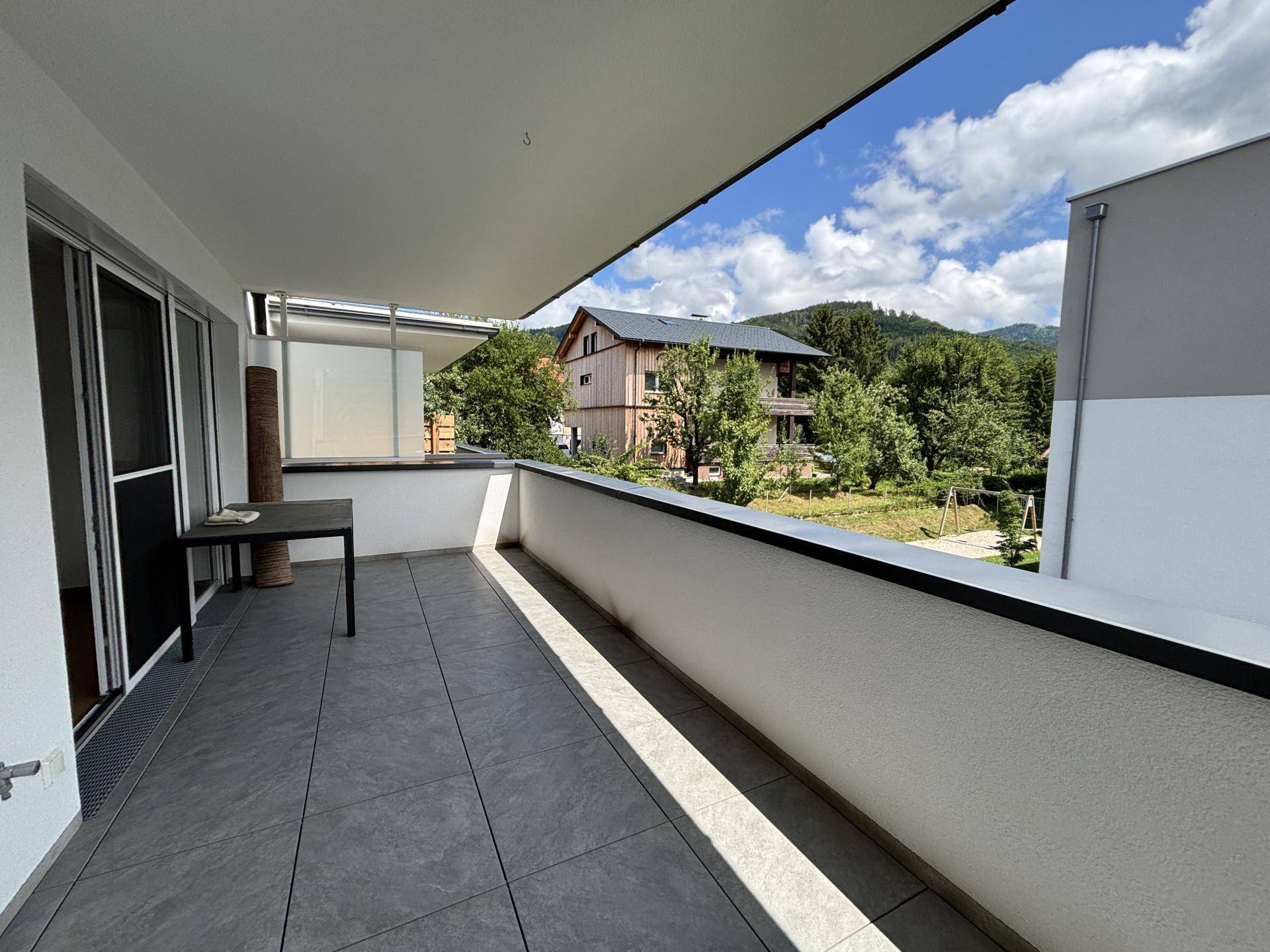 Loggia Richtung Osten