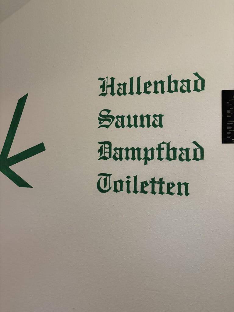 Hallenbad Sauna im Haus