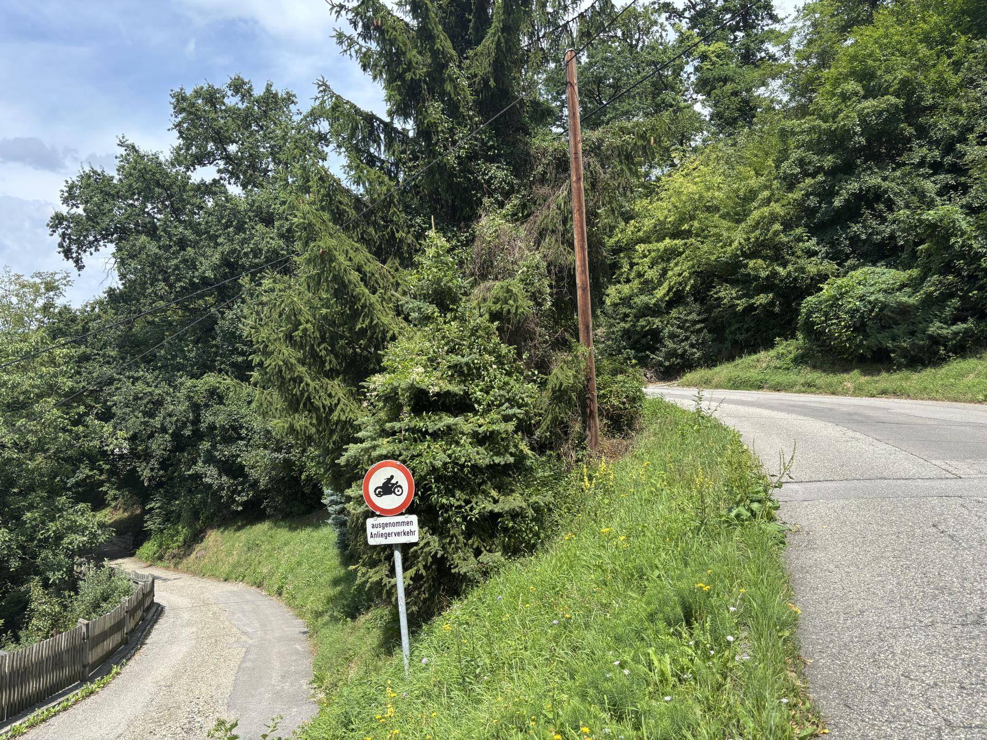 Zufahrt - Grundstück Ende