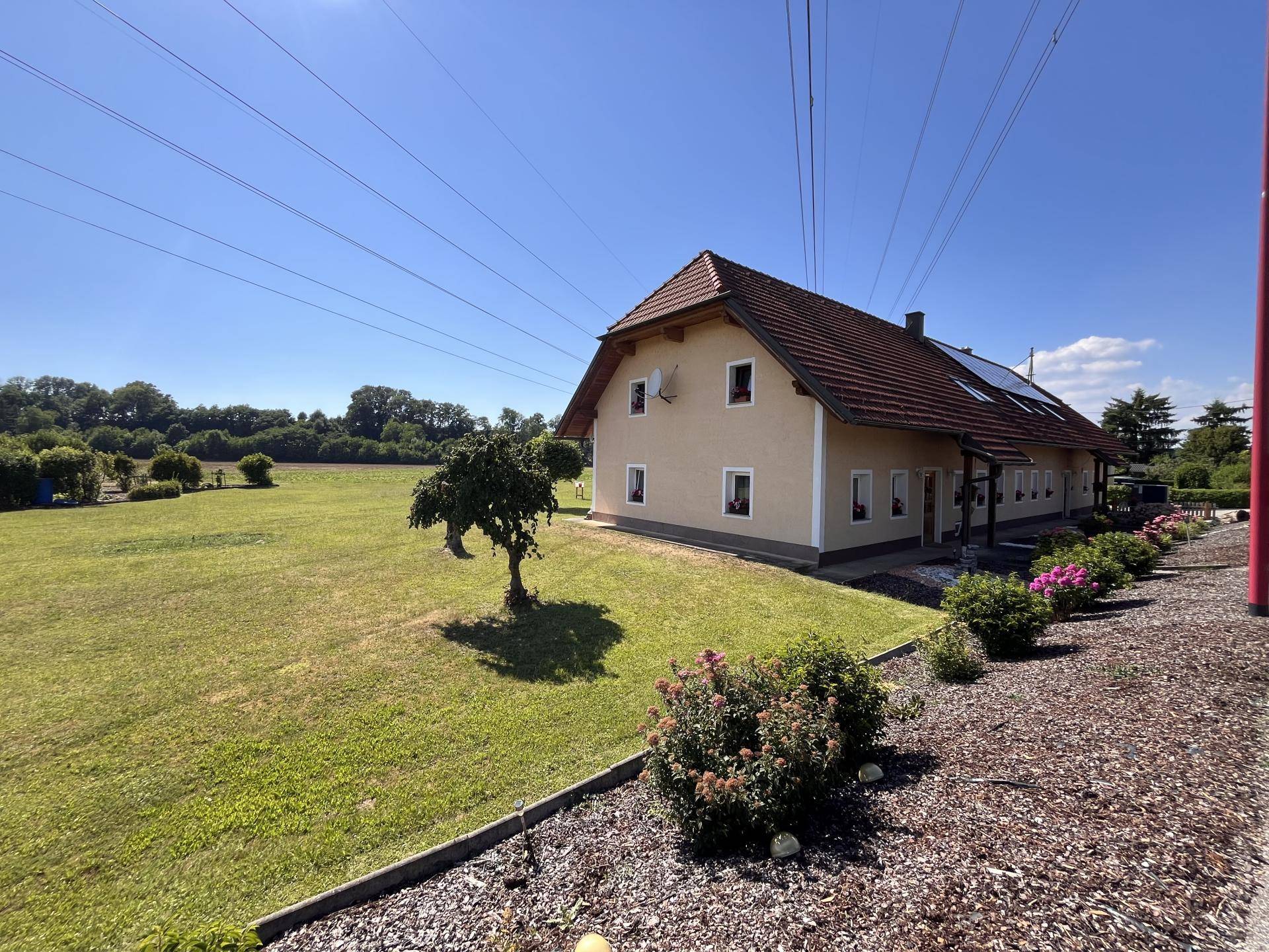 Haus mit großem Garten
