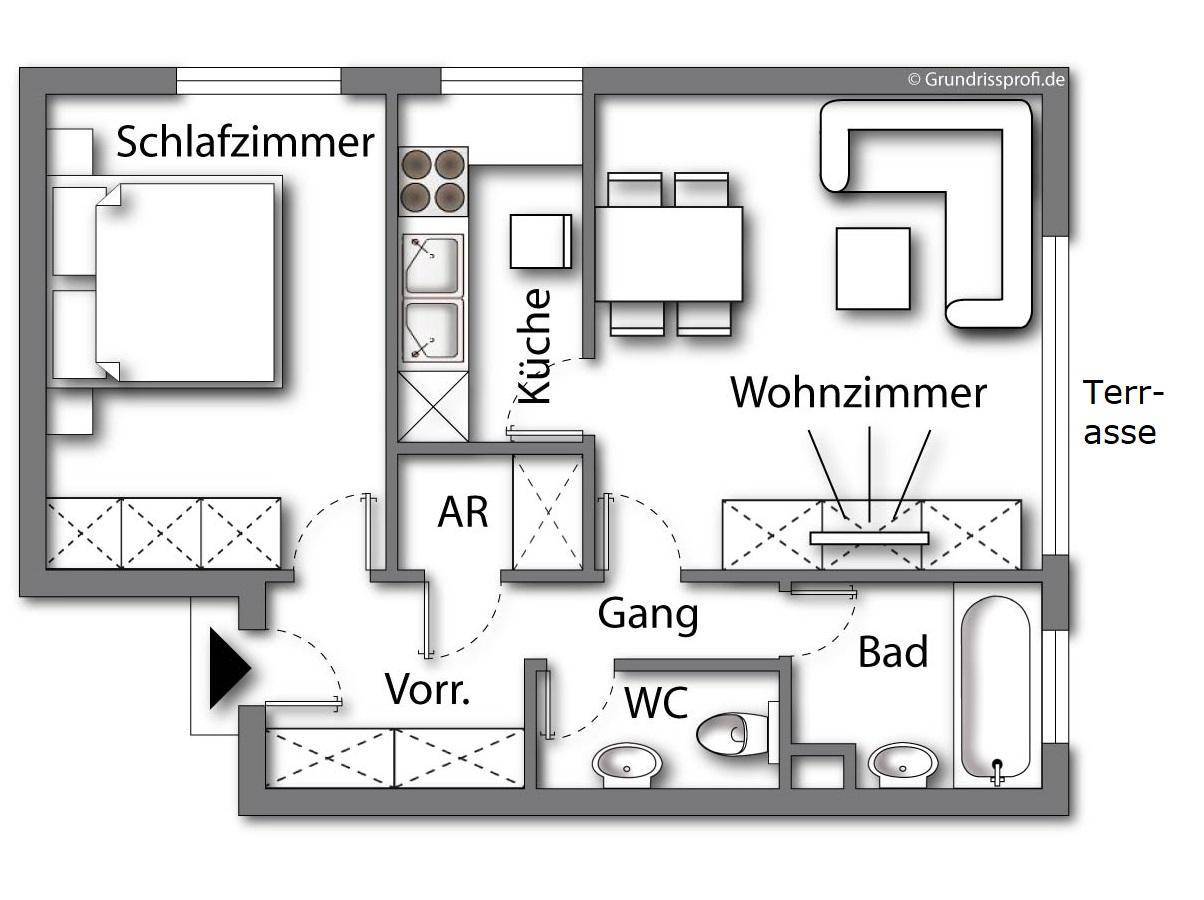 Grundriss möblierungsv.