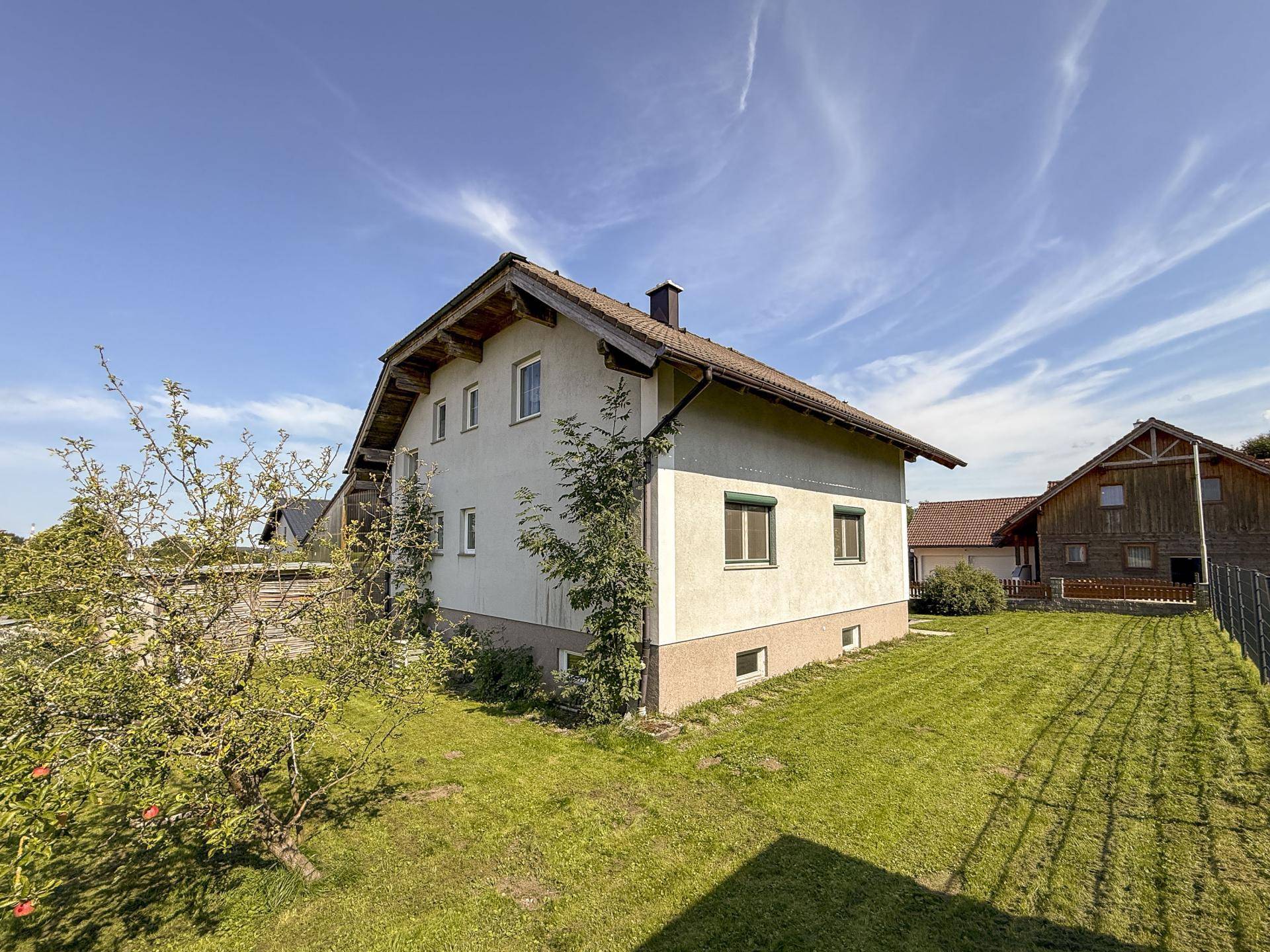 Seitenansicht Haus