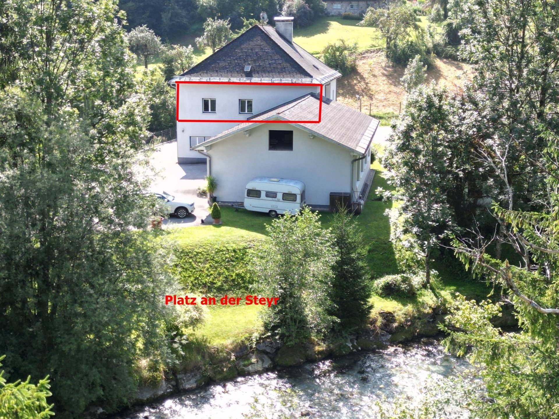 Wohnhaus Dr. Grassner (Drohnenfoto)