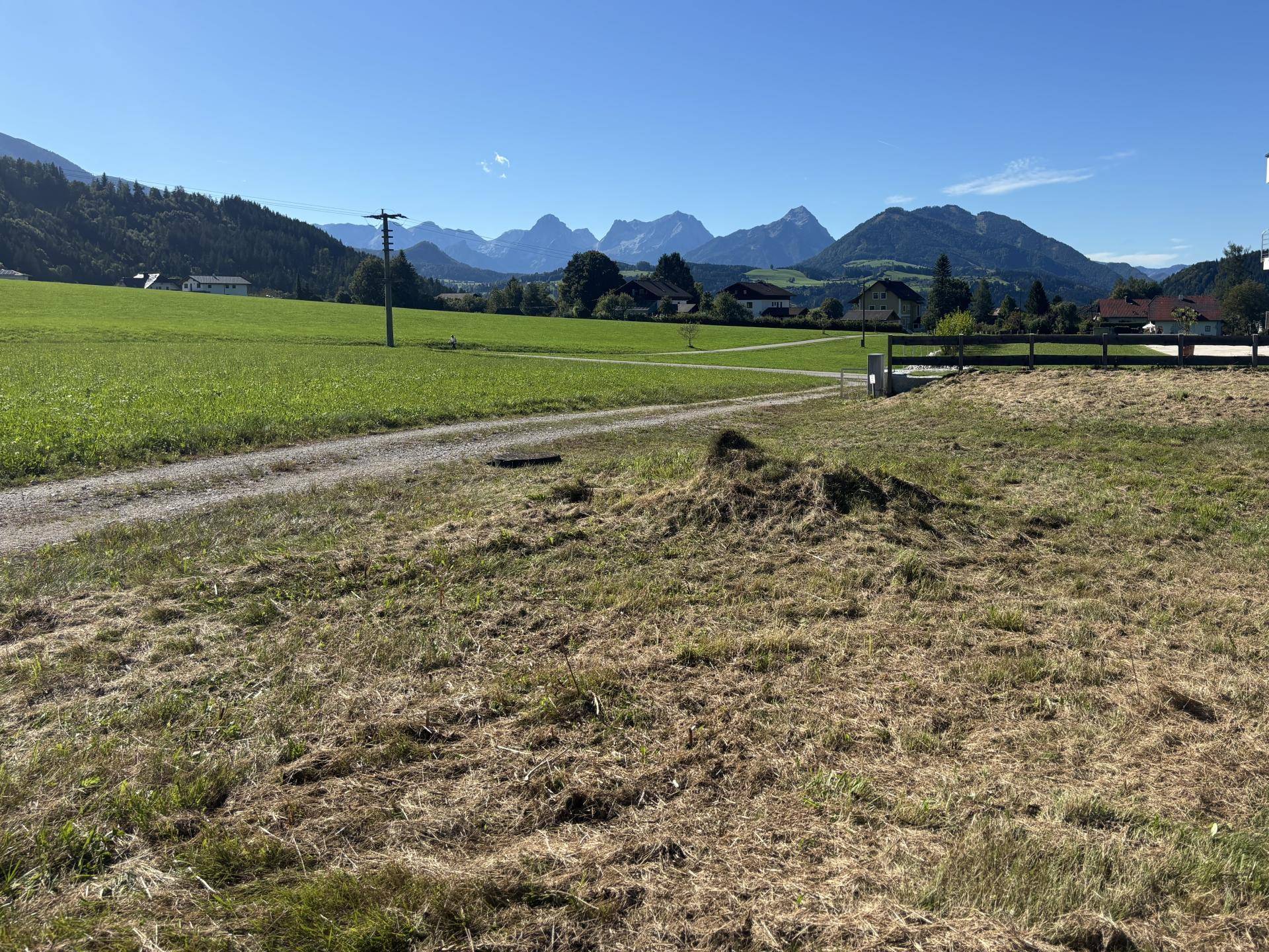Baugrund mit Blick zum Großen Priel