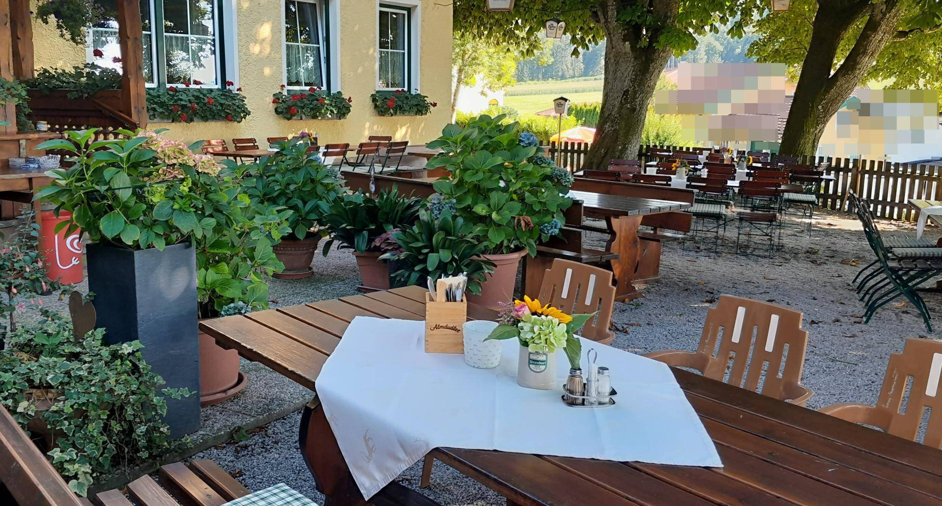 Gastgarten Sommer