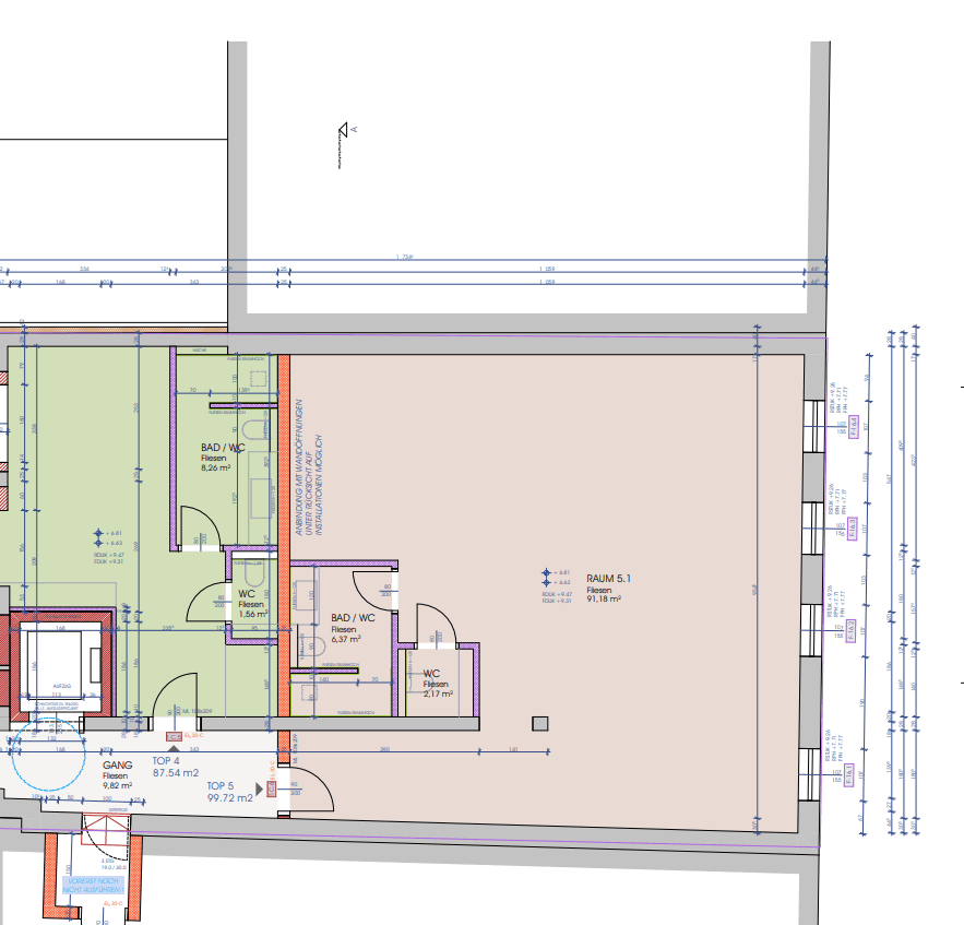 Grundriss Top 5 ca. 100 m²