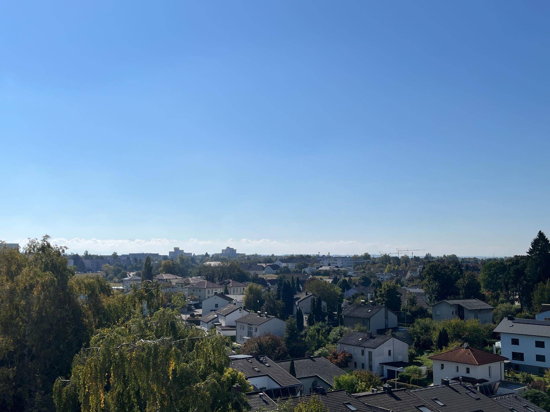 Loggia Ausblick