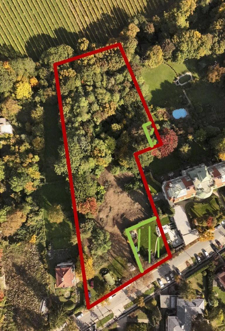 Ansicht oben markiert