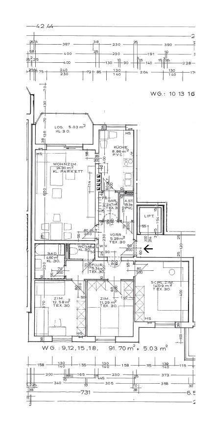 Grundrissplan