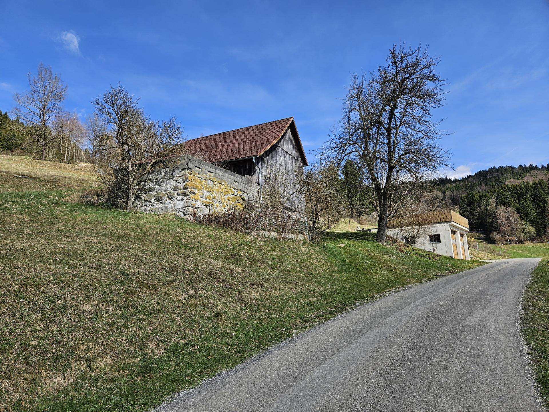 Sacherl mit ca. 4,9 ha arrondiertem Wald- und Wiesengrund in idyllischer Alleinlage - Ansicht 3