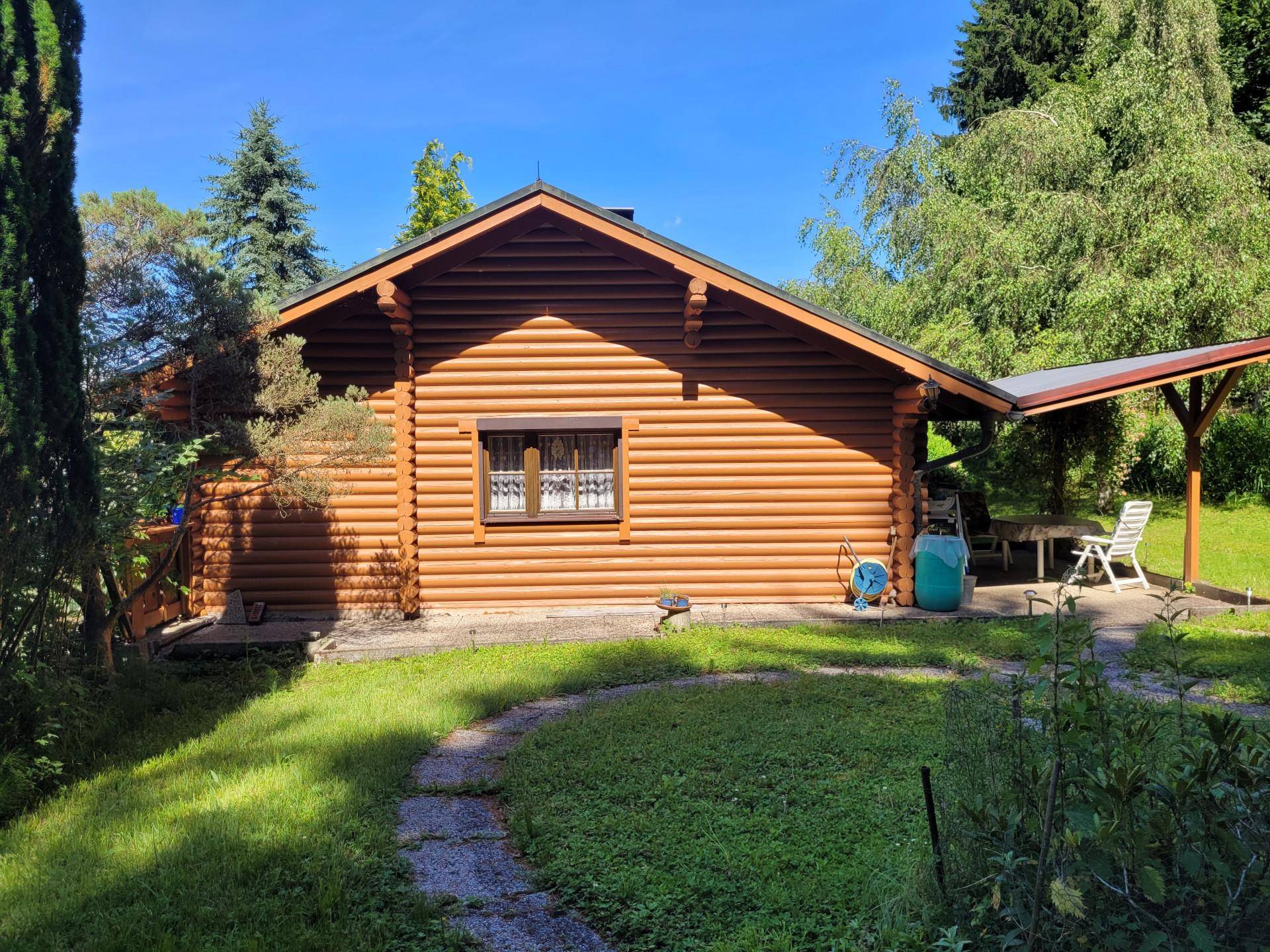 Idyllisches Holzblockhaus in Naturrandlage - Widok 3