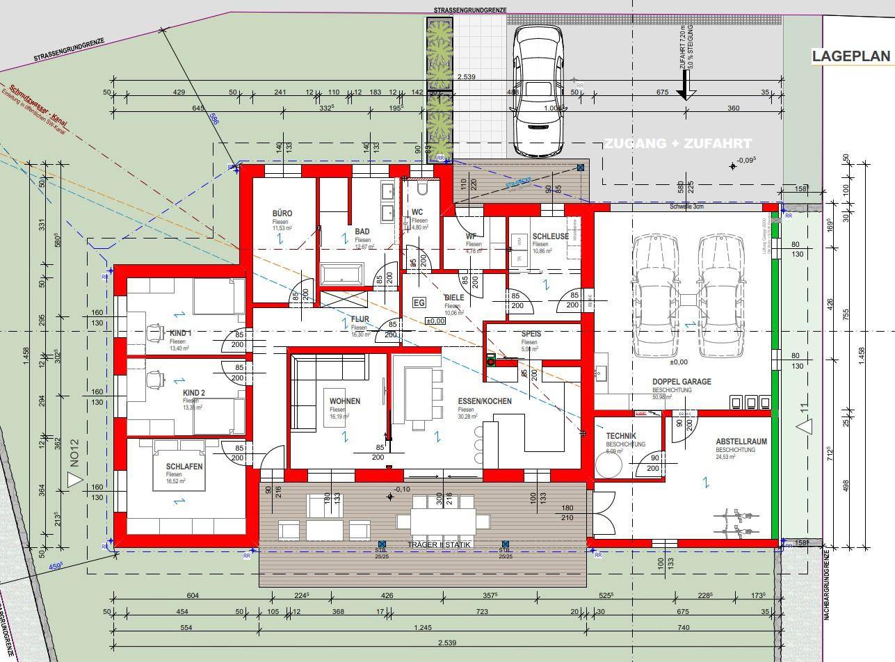 Grundrissplan