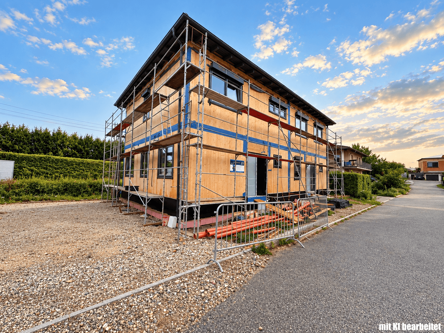 Aussenansicht & Parkplatz