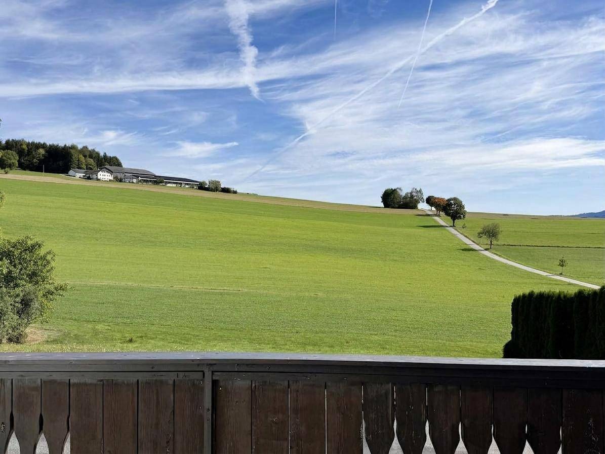 Ausblick Balkon