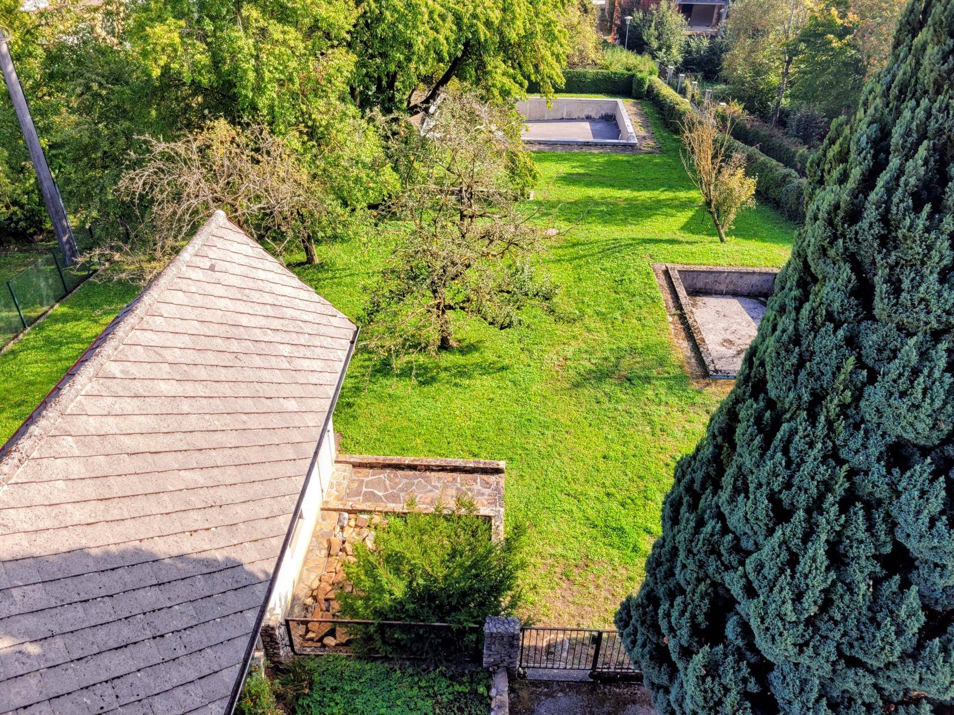 Blick vom Balkon