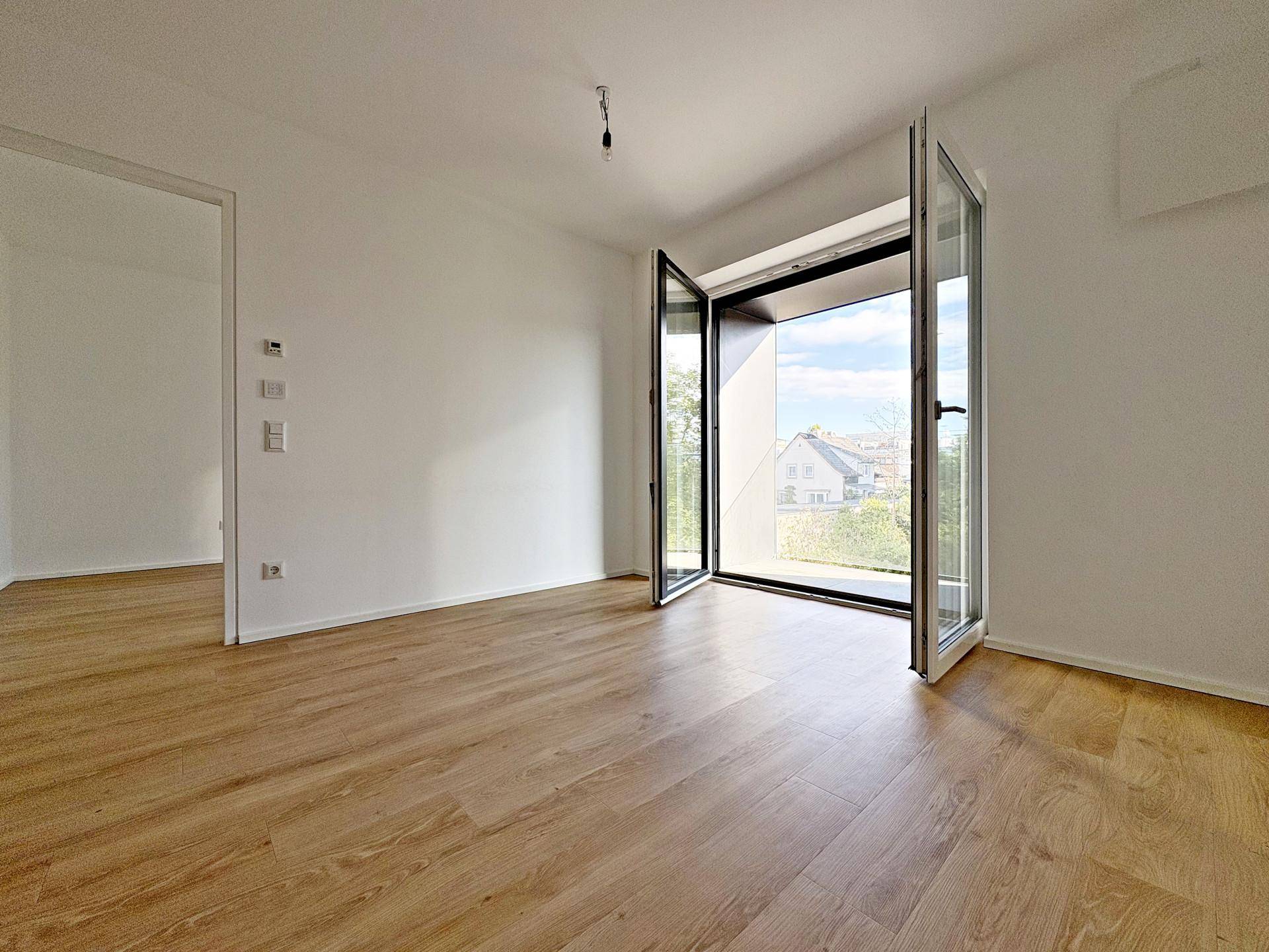 Wohnbereich und Loggia