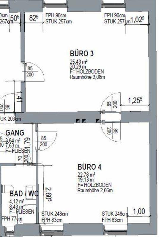 Grundrissplan