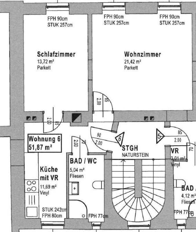 Grundrissplan