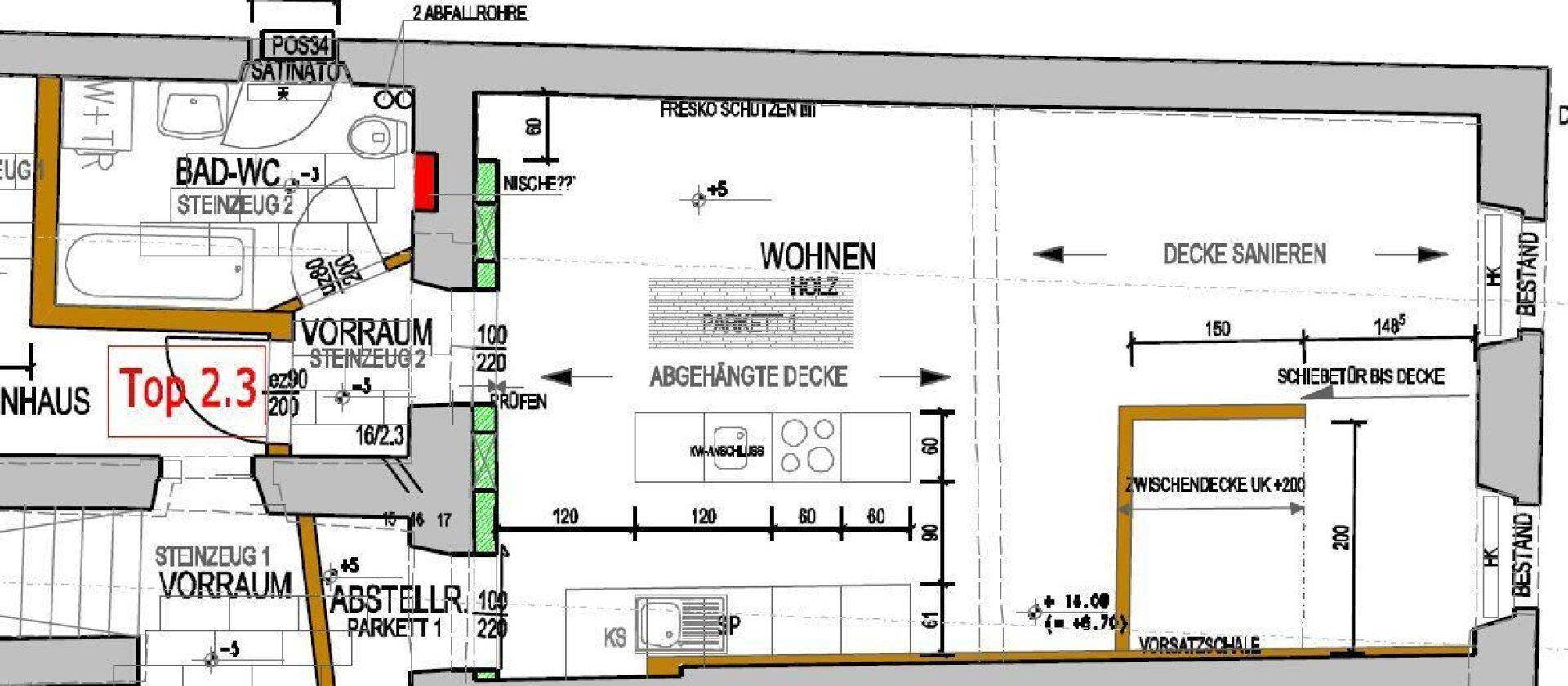 Grundrissplan
