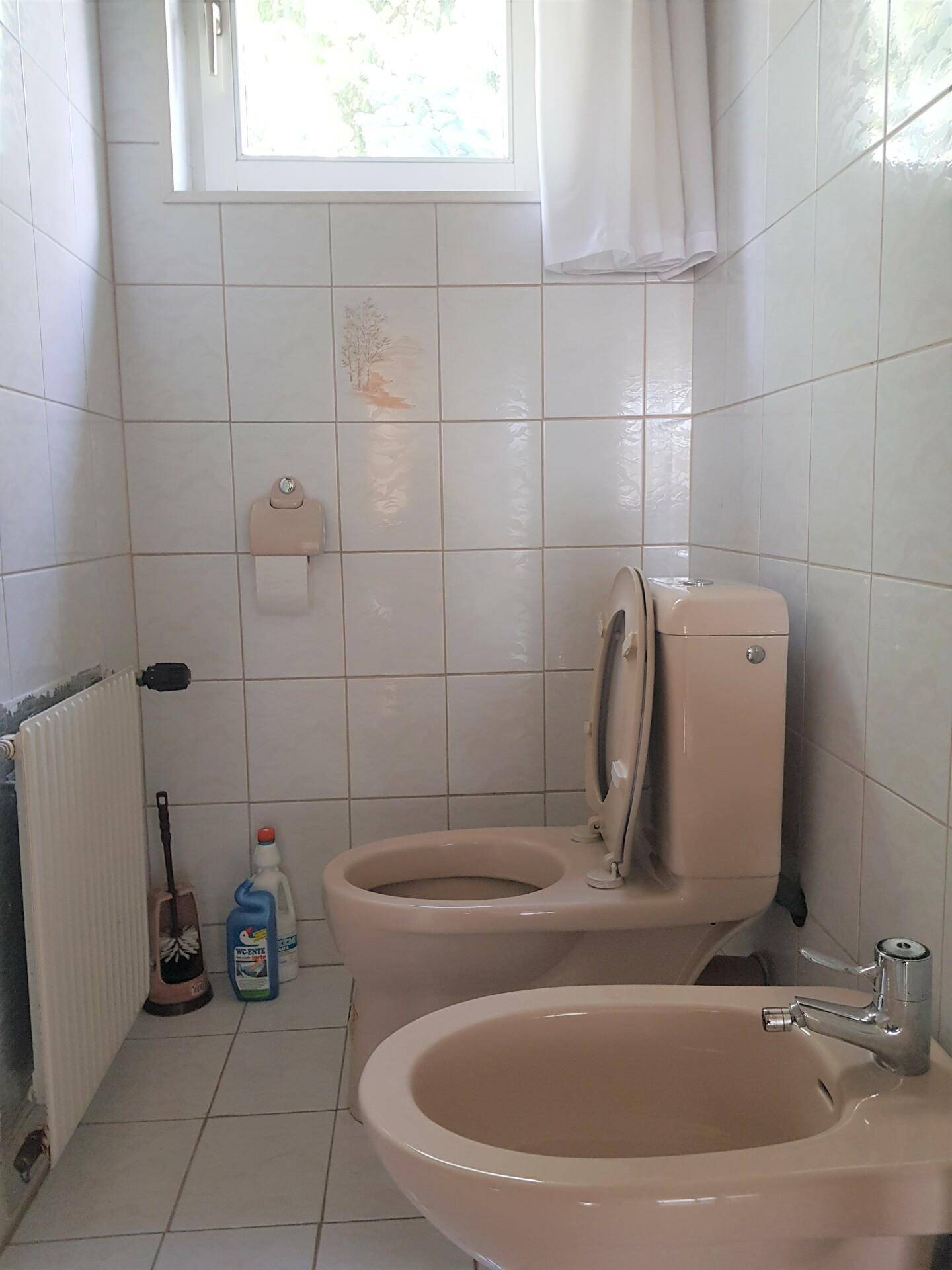 Geräumiger Kellerraum mit Lagerflächen und Geräten, ideal für Hobby und Abstellzwecke.