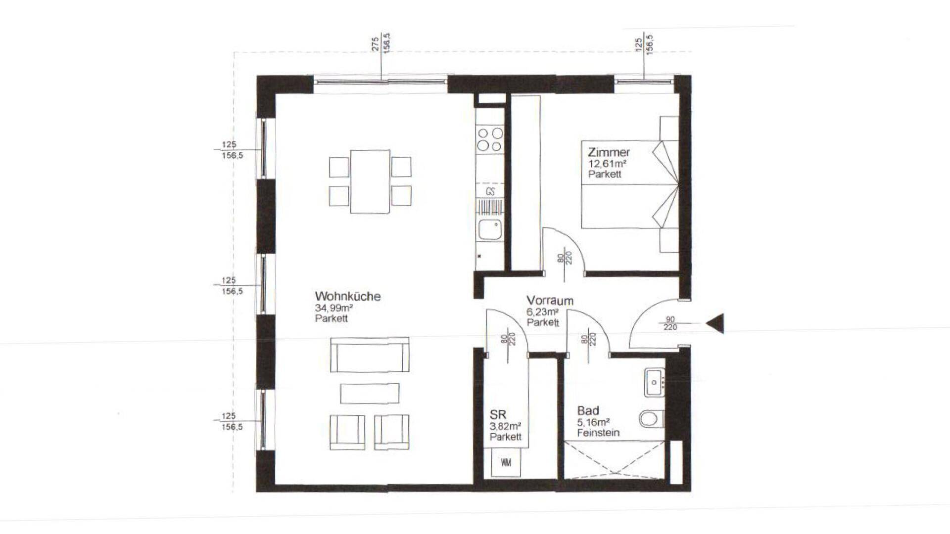 Wohnungsplan