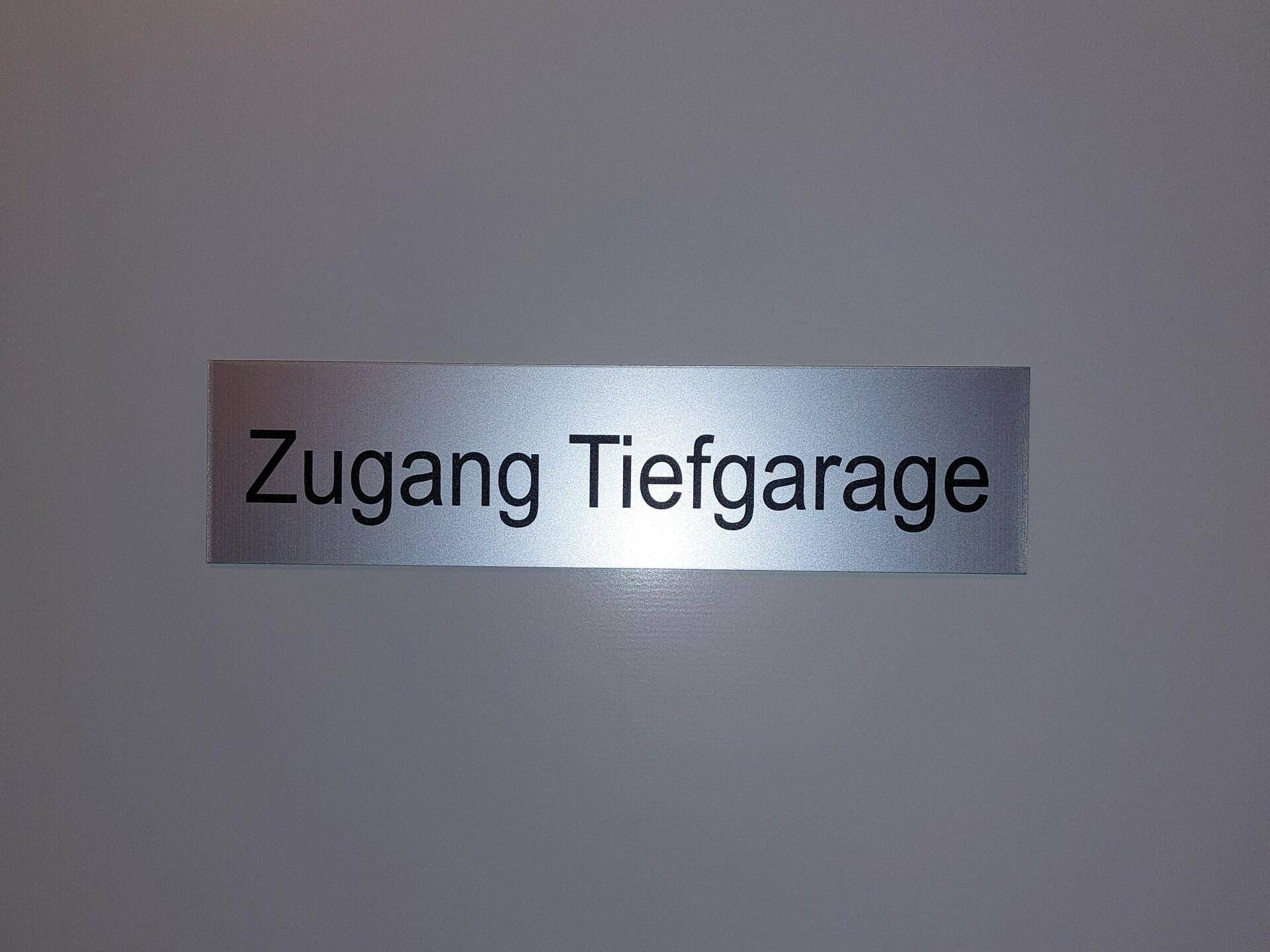 Zugang Tiefgarage