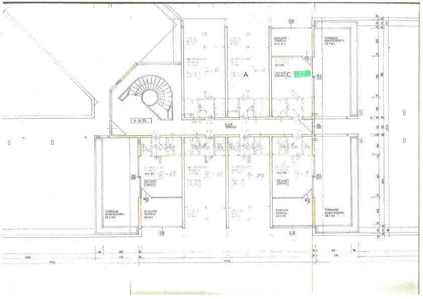 Grundriss 3. Stock