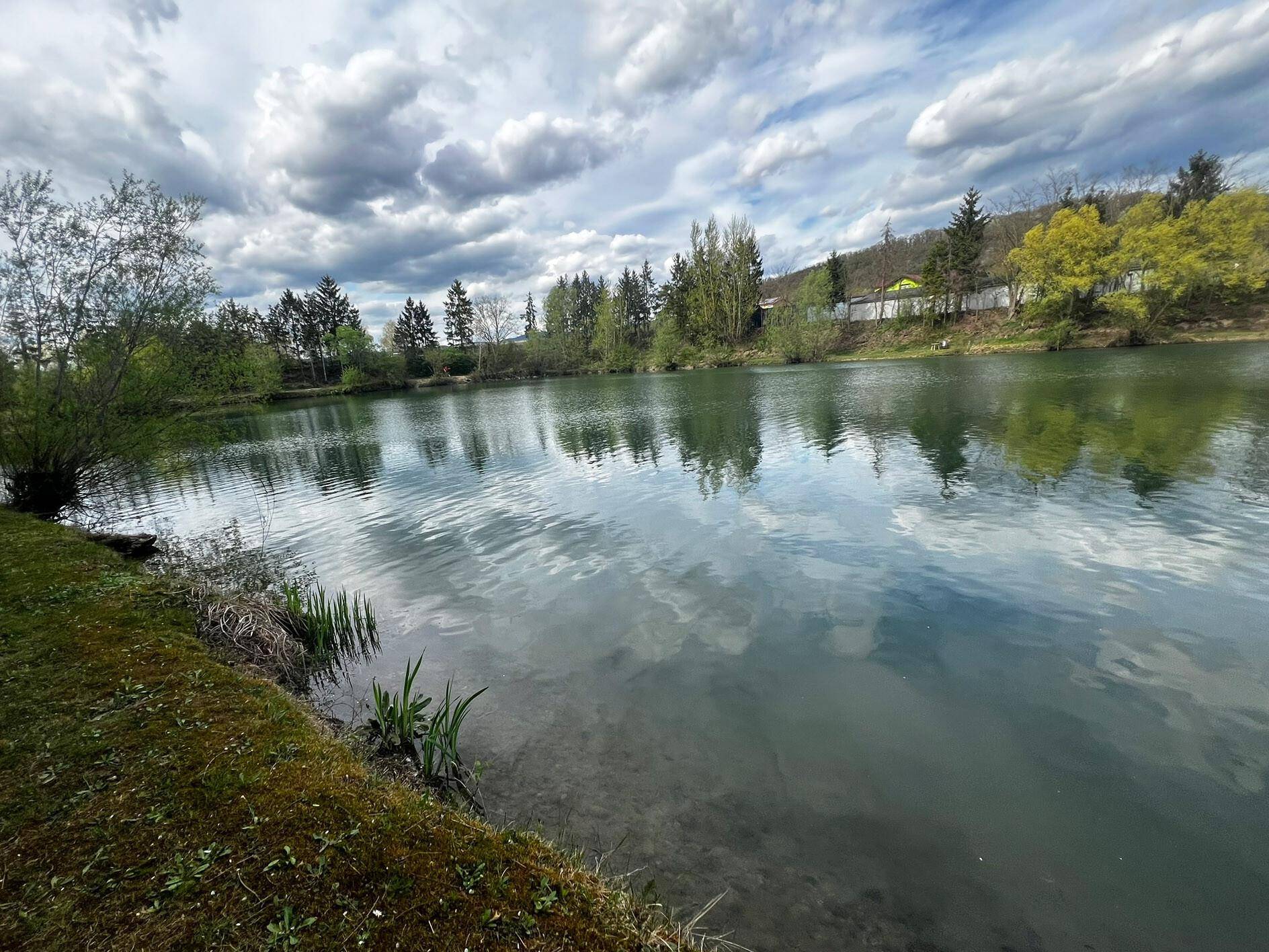 Blick auf See/Teich