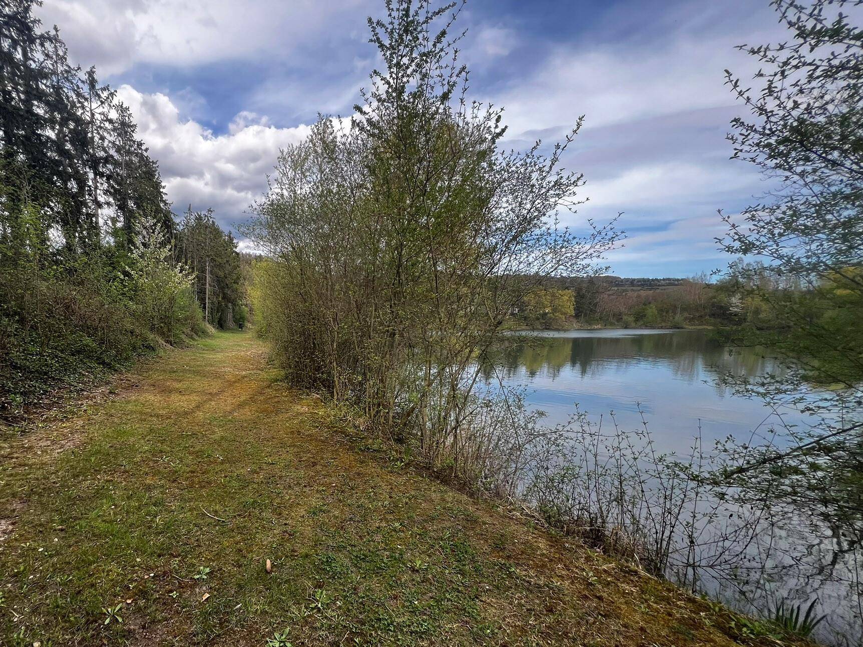 Blick auf See/Teich